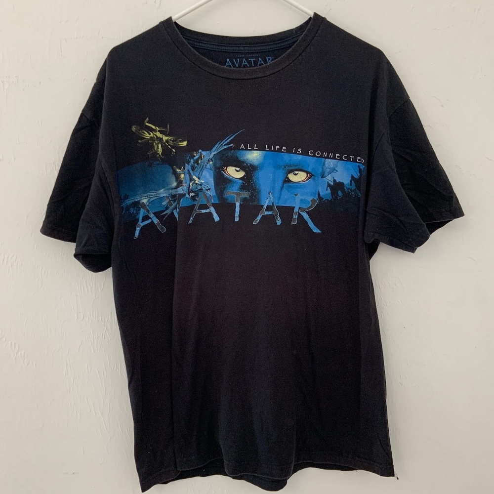 Avatar 'All Life Is Connected' James Cameron Movie Promo T-Shirt 2010